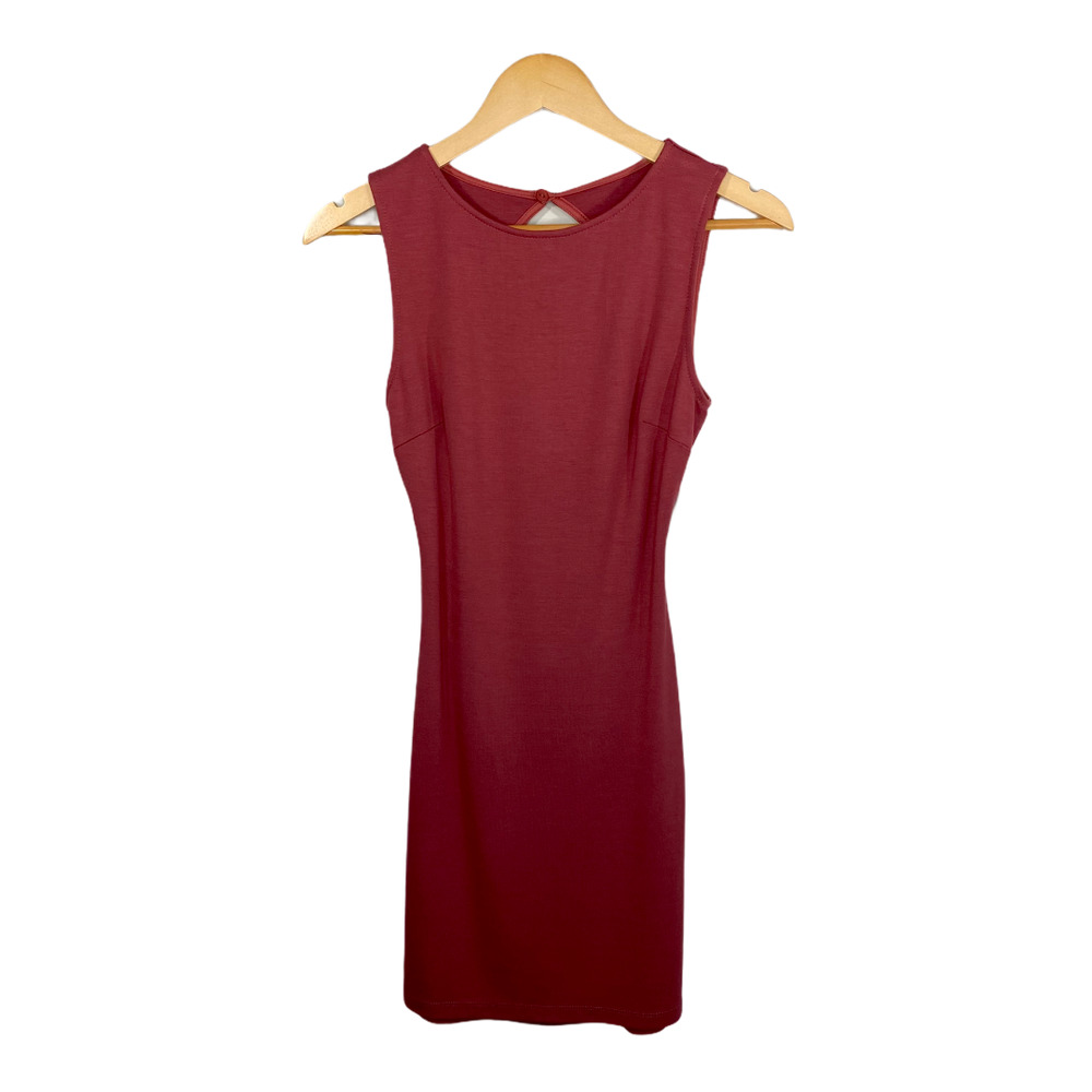 NWT Windsor Burgundy Backless Dress- Medium